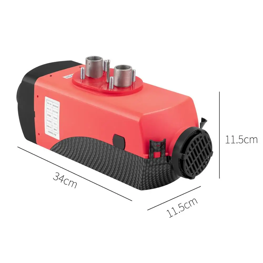 Дизельный Обогреватель воздуха Renoster 2000 Вт 12 В с ЖК дисплеем и дистанционным