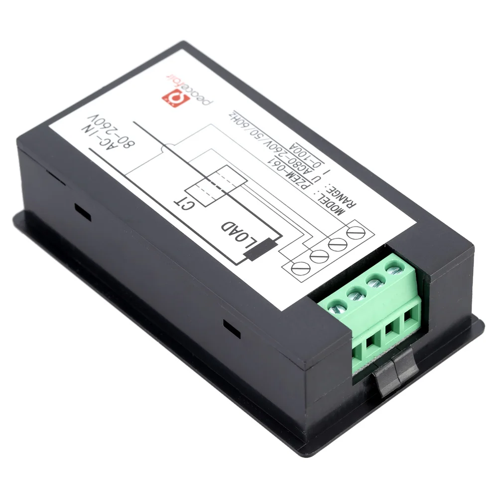 AC80-260V 100A цифровой ЖК-дисплей ток Напряжение активный Мощность Энергия тестер для