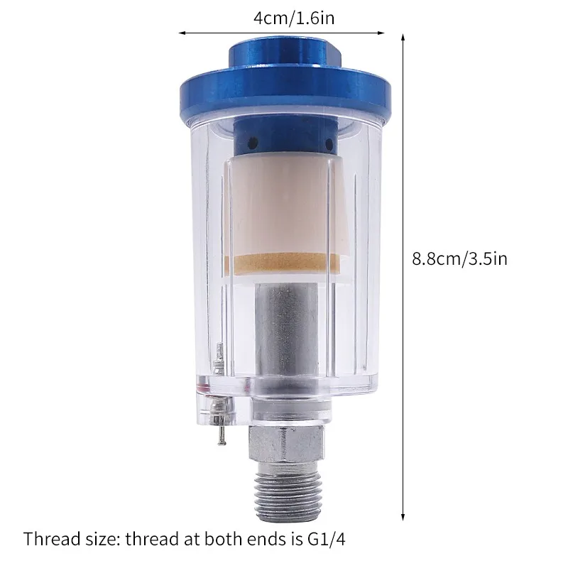 

Scratch Spray Gun Air Regulator Gauge & In-line Water Trap Filter Tool spray gun regulator and Mini spray gun Air Filter