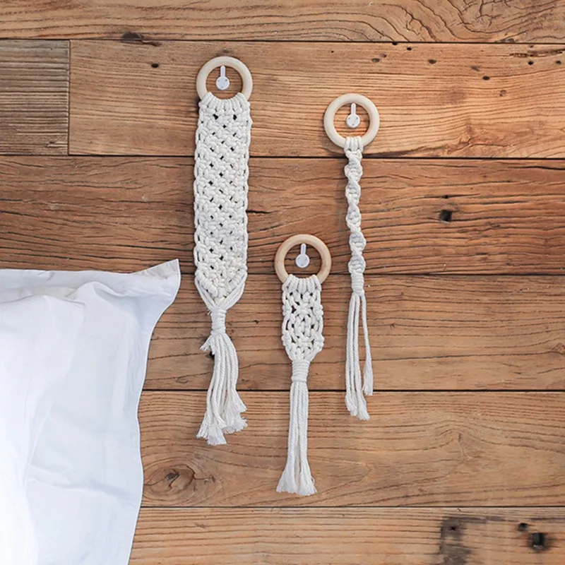 Индийский стиль тканые Ловец снов Декор панданты гобелен висячие украшения сеть