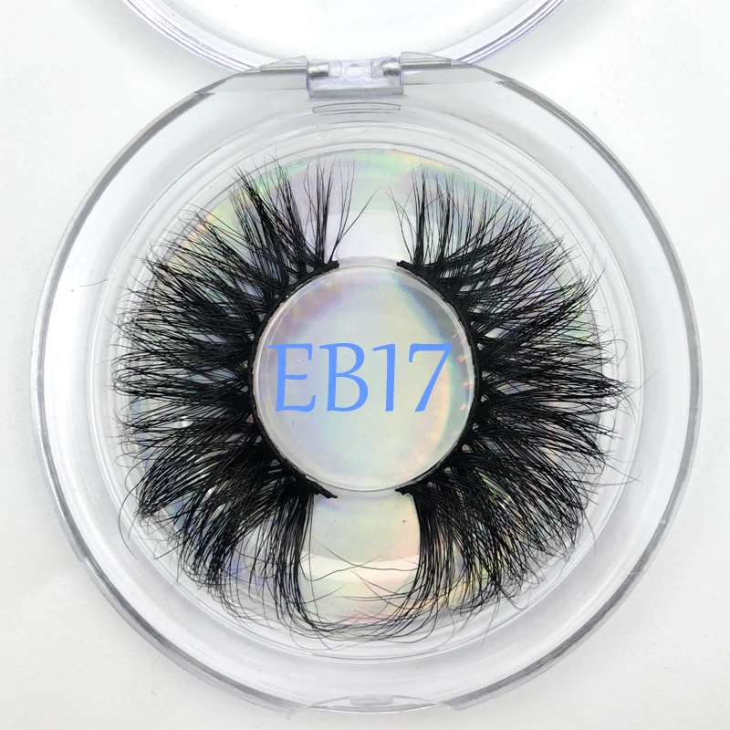 Новые стили 25 мм Экстра длинные норковые ресницы 3D натуральные безжалостные