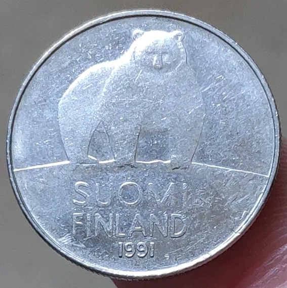 Finnland 100% настоящая копилка оригинальная коллекция 20 мм | Дом и сад
