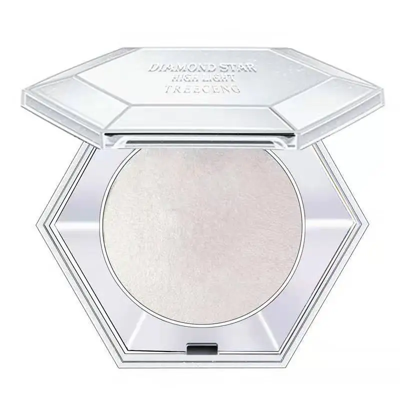 

ECHOS Unicorn Diamond Highlight Bronzing Powder Mashed Potato Texture Pearlescent Thin Glittering Brightening Contour Compact