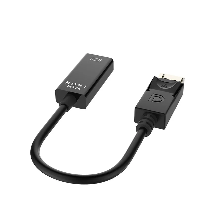 DP To HDMI-Compatible 4K 1080P Male Female DisplayPort Cable PC TV Mini Projector Television Monitor Projetor For Hp Laptop | Электроника