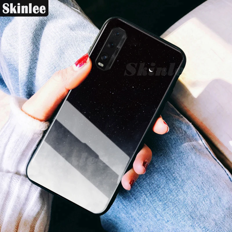 Чехол для телефона Skinlee OPPO Find X2 Pro чехол из закаленного стекла с дизайном