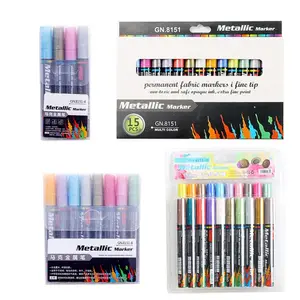 Маркеры для рисования акриловыми красками, 481520 цветов для альбома, стеклянная керамическая ткань