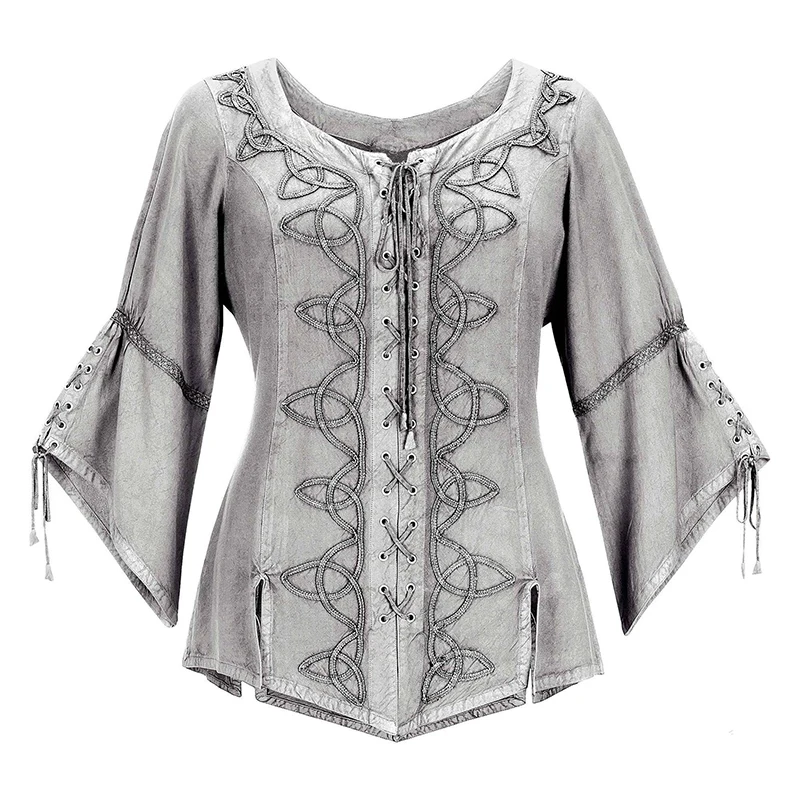 Женский винтажный костюм в викторианском стиле стимпанк средневековая