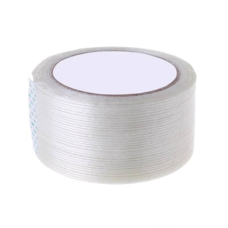 

New Ripstop Fibrous Tape Grid Adhesive Film Awning Kite Tent Repair Patch Tape