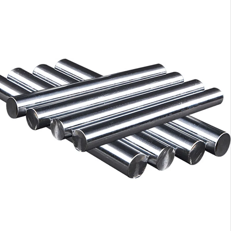 Линейный оптический осевой твердый хромированный Гладкий стержень стальной