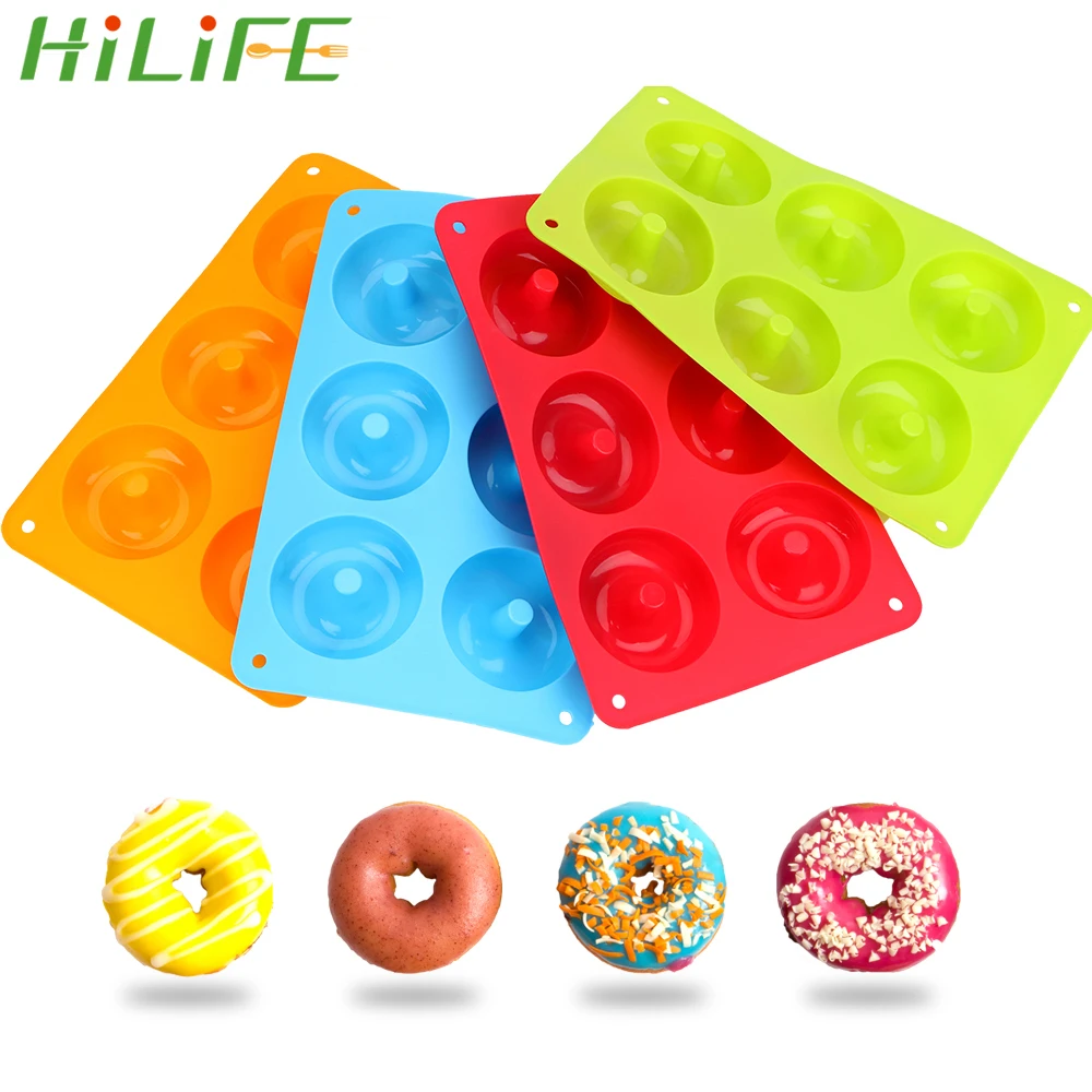 HILIFE силиконовая форма для выпечки пончиков шоколадное печенье Форма торта