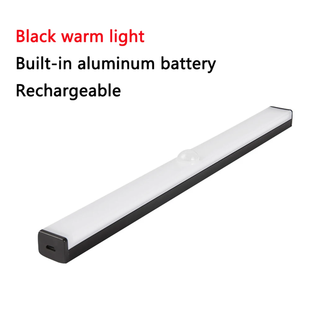 

LED Body Induction Light Intelligent Automatic Wireless Night Strip Charging Kitchen Cabinet Wardrobe For Home Led Smart Lamp