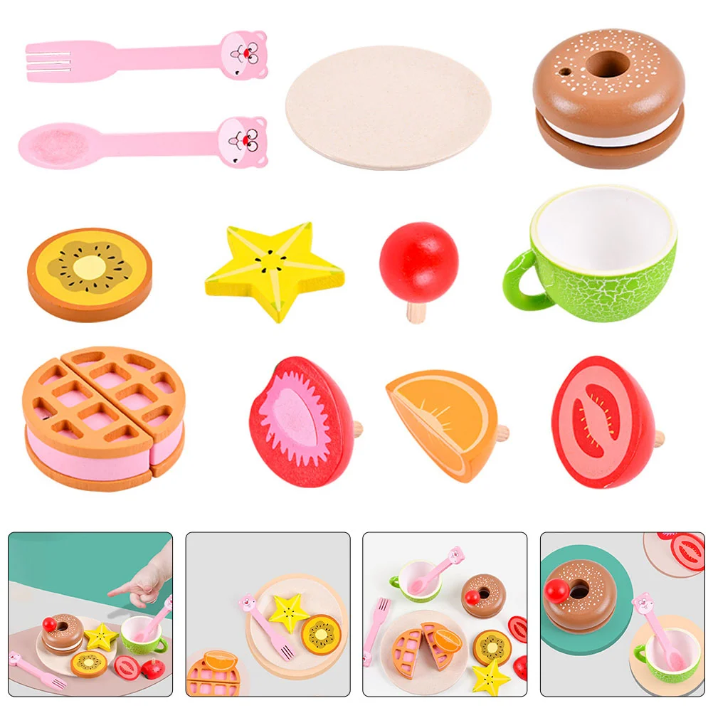 

1 Set of Adorable Afternoon Tea Plaything Educational Playthings for Kids