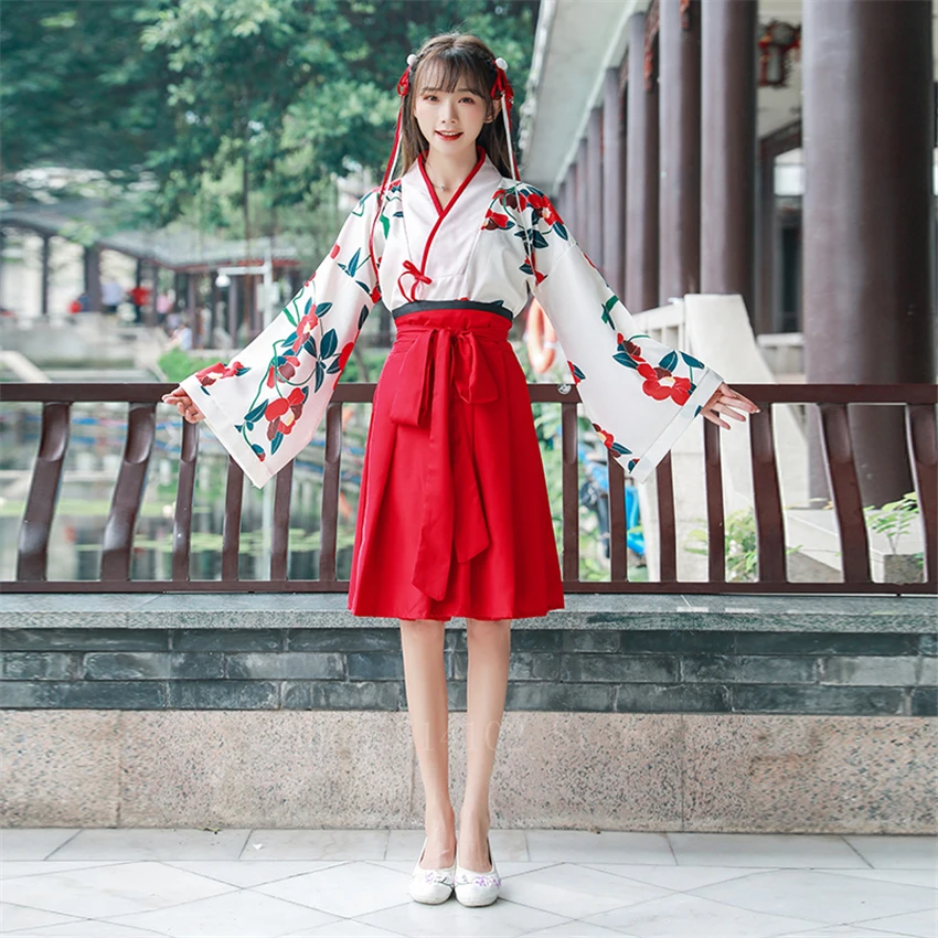 Японское традиционное кимоно платье Восточное элегантное юката для женщин Haori