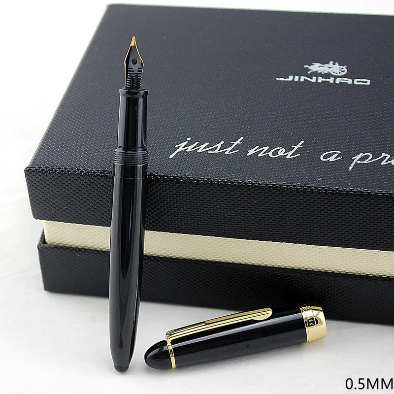 Jinhao 992, Студенческая модная цветная перьевая ручка среднего и тонкого цвета, новинка, подарите семейное руководство, студентам, коллеге, учителю, чернильная ручка