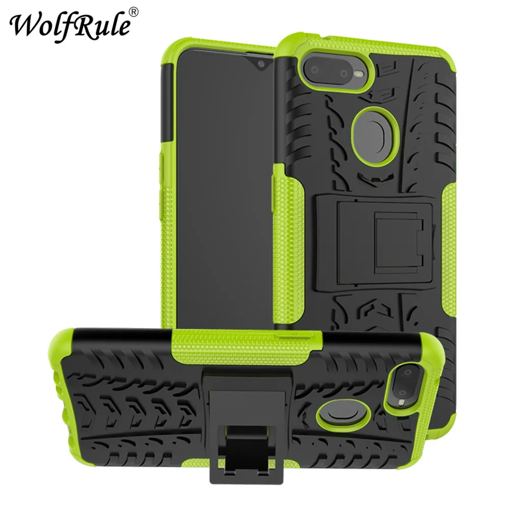 

Case OPPO F9 Pro Cover Dual Layer Armor Silicone Back Case For OPPO F9 Phone Holder Stand Shell OPPO F9 Pro Shells