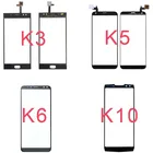 Мобильный телефон сенсорный экран для Oukitel K3 K5 K6 K10, сенсорный экран, стеклянная панель, дигитайзер, датчик, запасная часть телефона, без ЖК-дисплея