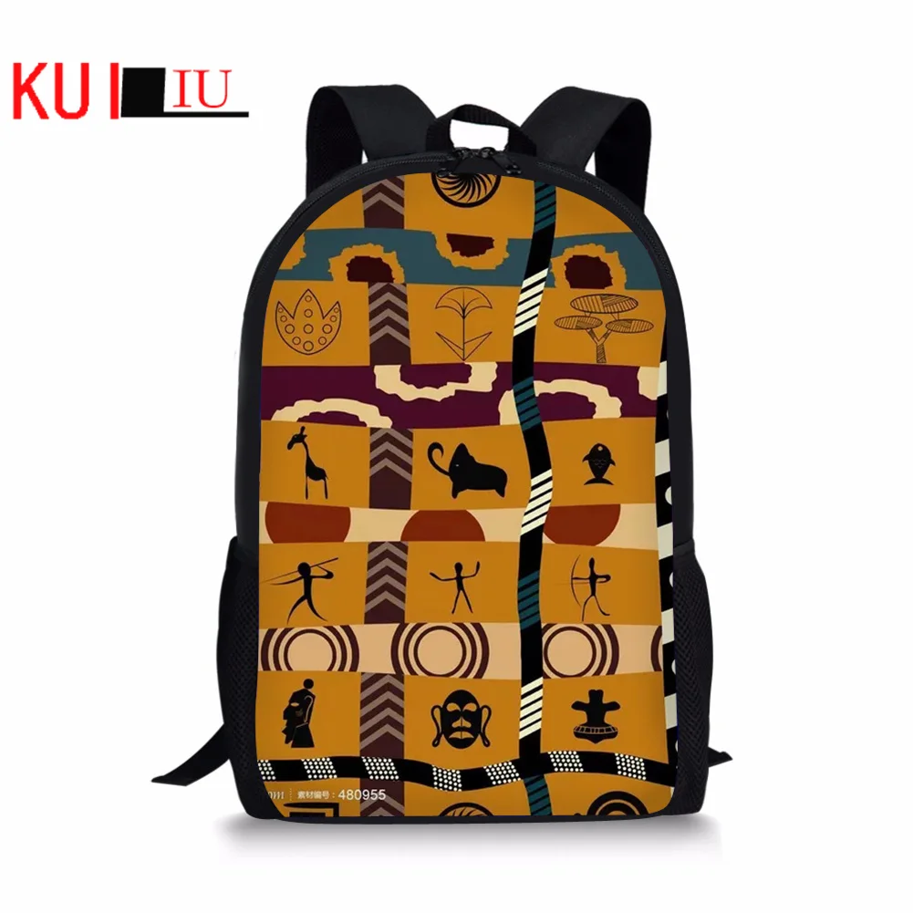 

Ethnic Pattern 3D Print Women Travel Backpacks Teens Boys Girls Elementary Backpack Personality Custom Kids School Bags Gift