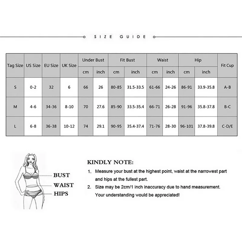 

2pcs Sexy Women Summer Swimwear Bikini Set Bra Triangle Suit Swimsuit Bathing Suit Swimming Suit