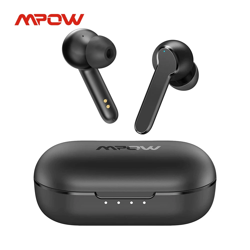 Mpow мбитс S Наушники вкладыши TWS Bluetooth наушники True Беспроводной с CVC8.0 Шум Cancellng