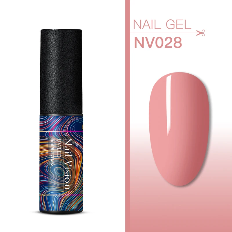 Nail Vision набор однотонных гелей для ногтей 176 цветов УФ-Гель-лак 5 мл полуперманентный лак для маникюра - Цвет: HHS06623