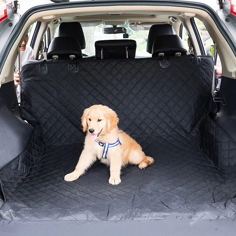

Universal High Quality Car Pet Trunk Mat Oxford Cloth Dog Rear Seat Cover Car Rear Pet Mat Easy To Clean Car Protective Blanket