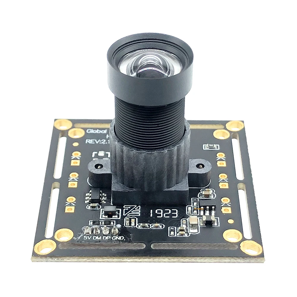 720P 120FPS MJPEG USB Камера модуль без искажения Глобальный затвор монохромный высокий