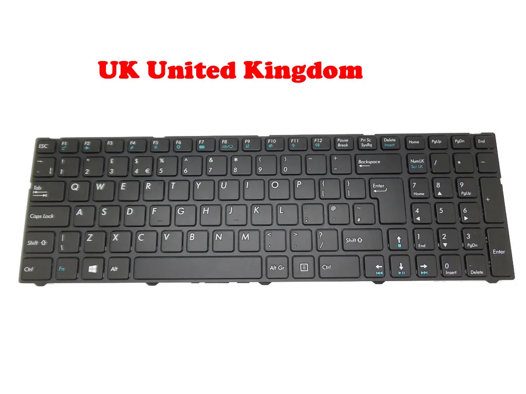 Клавиатура для ноутбука Pegatron C15 MP-13A86F0-528 0KN0-CN1GE12 Франция Великобритания США новая