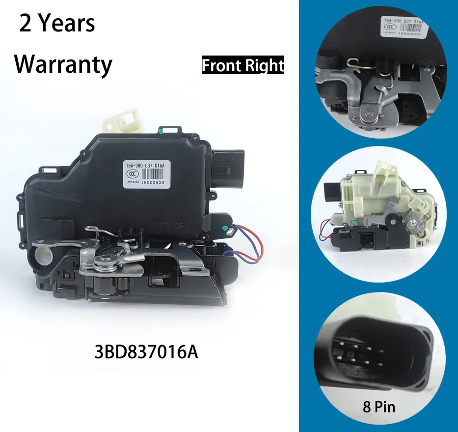 Привод дверного замка передний левый для VW PASSAT B5/PASSAT B5.5 SKODA FABIA MK2 OCTAVIA 3B1 837 015A 6X1 013H