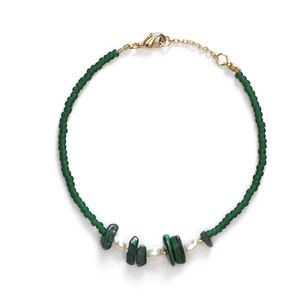 Pulseras mujer moda повязка на руку vsco девушка жемчужный браслет забавный браслет богемные Бохо Пресной воды Жемчужные Браслеты для женщин - Окраска металла: bracelet