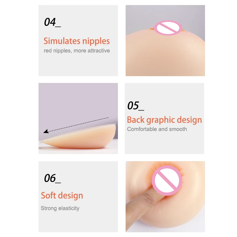 

400-1600 G / Suitable for Silicone Artificial Breasts That Are Realistic Soft and Comfortable Pretenders and Mastectomy Patients