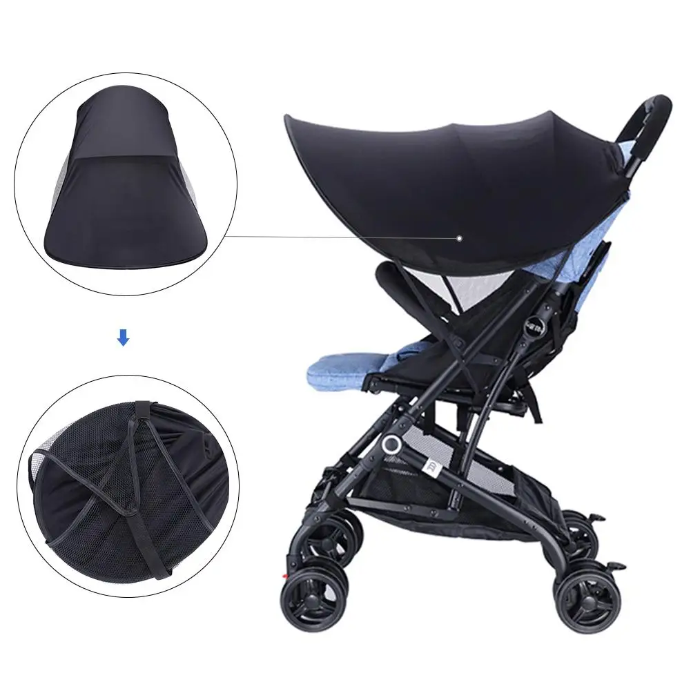 

Universal Stroller And Car Seats Canopy Extender Sun Shade Removable Awning For Baby Carrier Infant Pram Anti-UV Awning