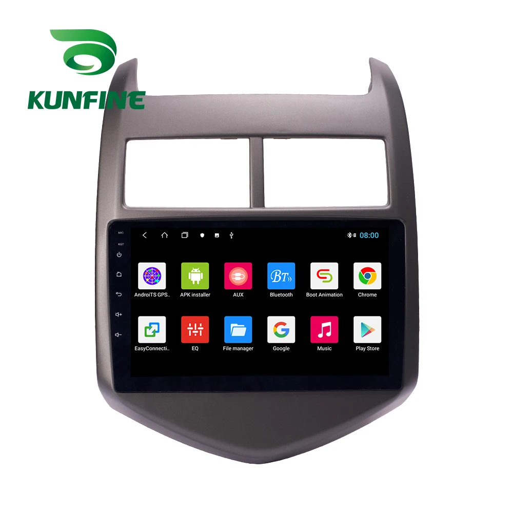 Android 10 0 1024*600 Восьмиядерный автомобильный DVD GPS-навигатор плеер Deckless стерео для