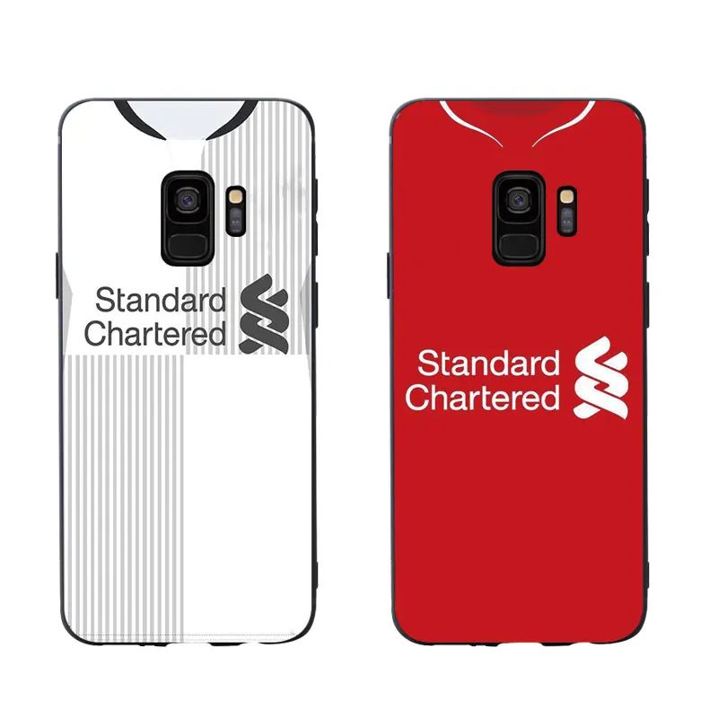 Чехол Liverpooll в стиле Джерси силиконовый чехол для телефона Samsung Galaxy S6 S7 edge S8 plus S9 S10 e