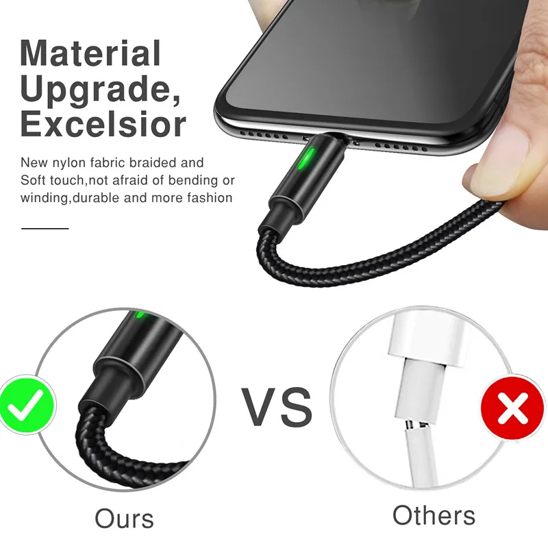 10 шт./лот Mcdodo USB Кабель зарядного устройства для iPhone XS Max XR X 8 7 6 6s Plus 2A Быстрая