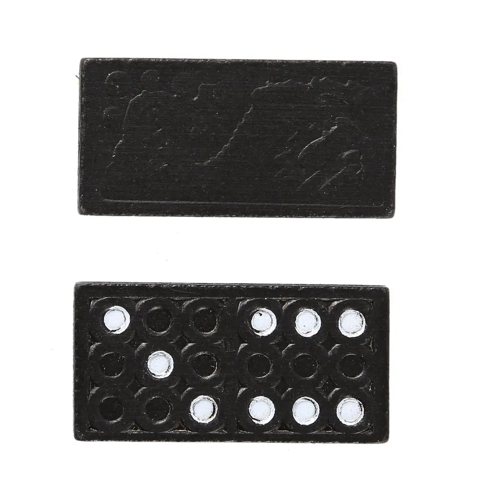 Набор домино из 28 предметов набор плитки ручной работы Классические цифры