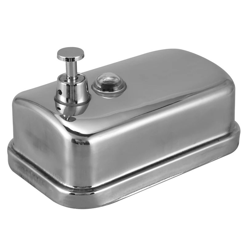 500 мл Ванная комната Нержавеющая Сталь Настенный установленный лосьон насос мыло