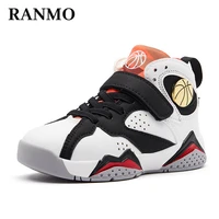 new autumn childrens shoes boys basketball sports shoes kids sneakers casual leather breathable running shoes