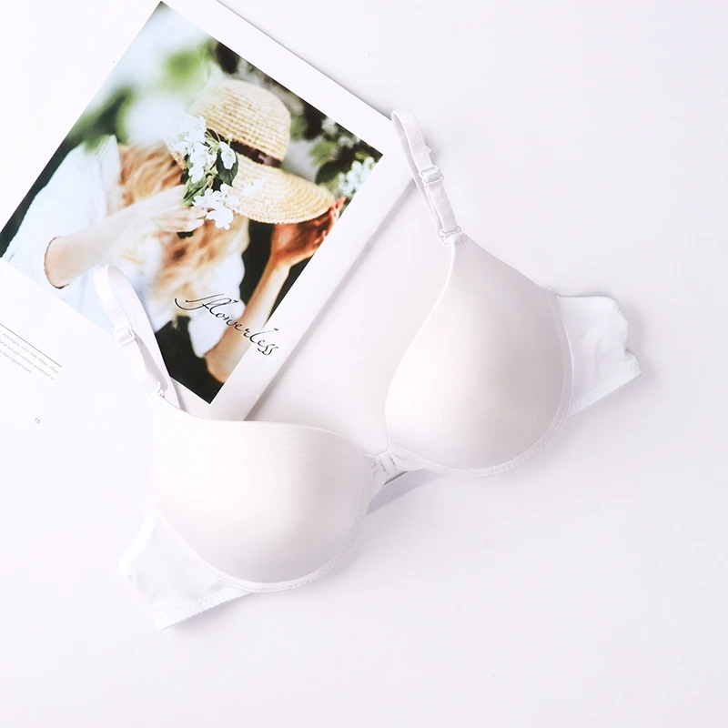 Модные бюстгальтер весной и летом сексуальный бесшовный с кнопкой спереди