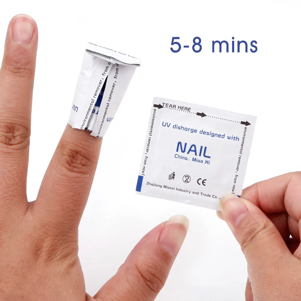 Средство для снятия гель-лака салфетки безворсовые 100/200 шт обезжиривающее