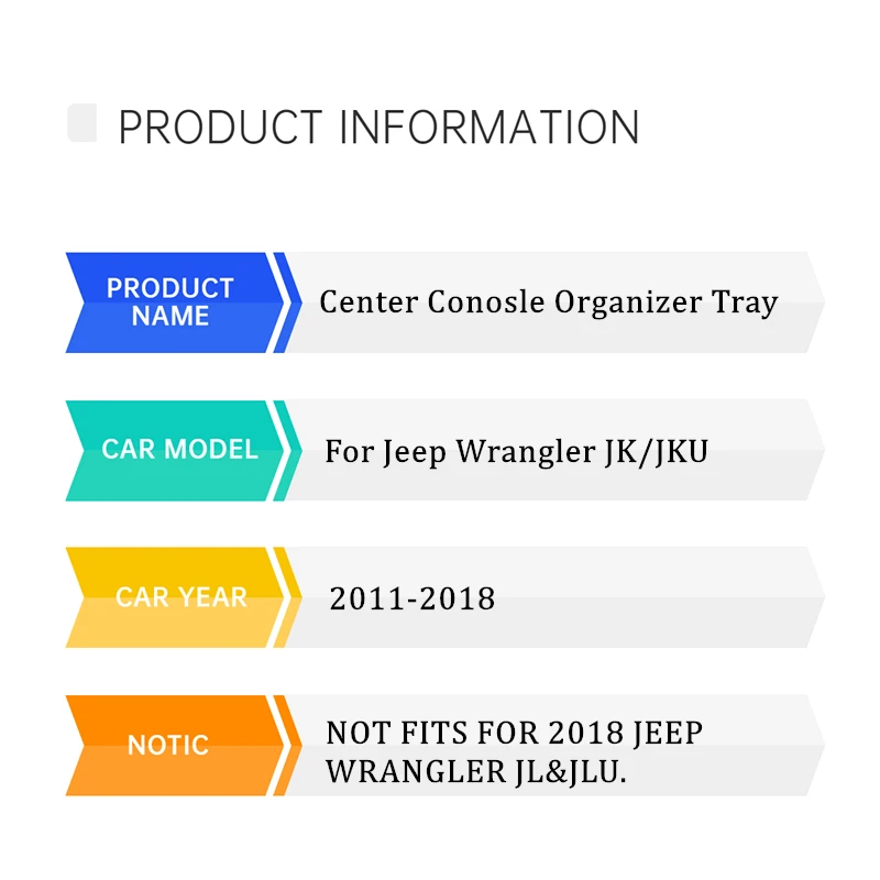 Ящик для хранения Jeep Wrangler JK JKU 2011-2018 автомобильный центральный подлокотник ящик