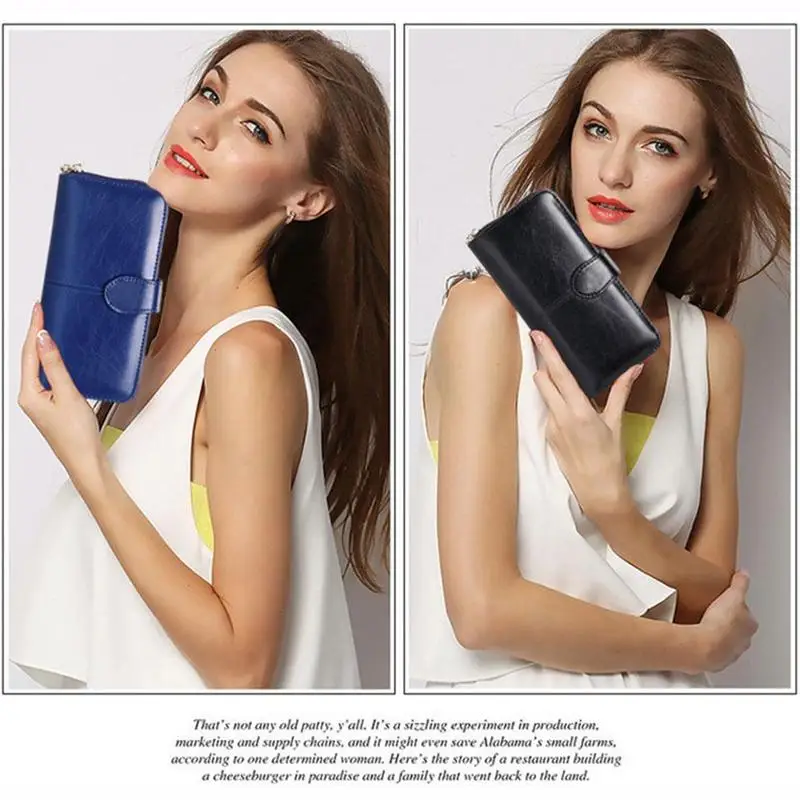 

Oil wax wallet