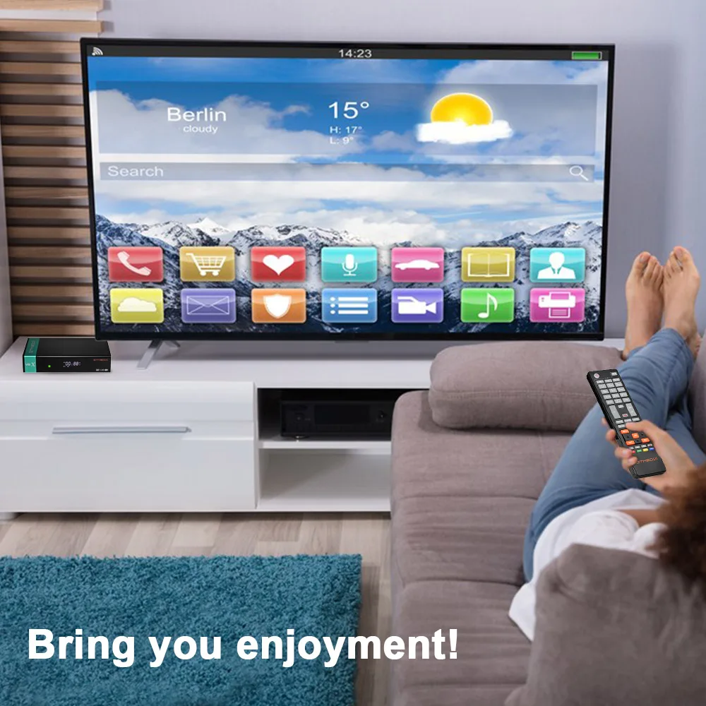 Спутниковый ТВ-приемник GTMEDIA V8X DVB-S/S2/S2X 1080P Full HD поддержка карт CA M3U 2 4 ГГц Wi-Fi GTplayer |