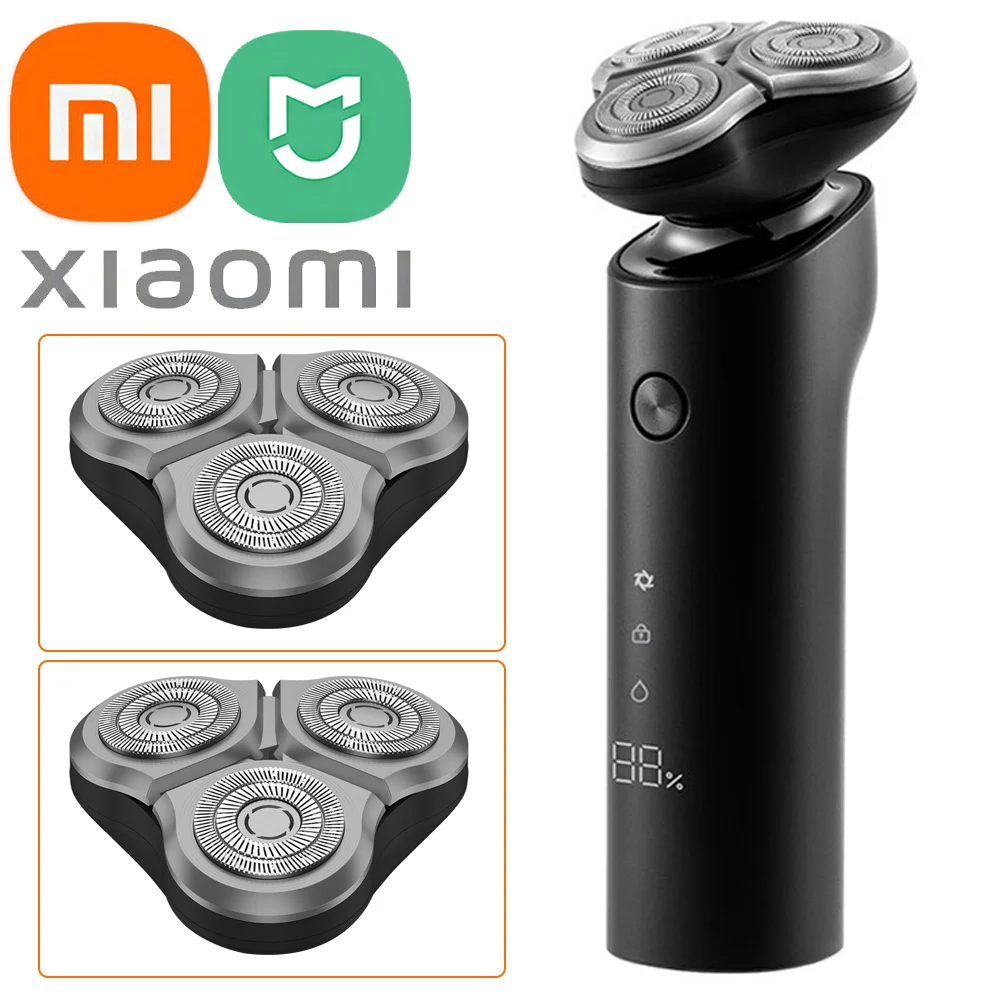 Электробритва Xiaomi Mijia S500 Mi электробритва триммер для бороды светодиодный дисплей