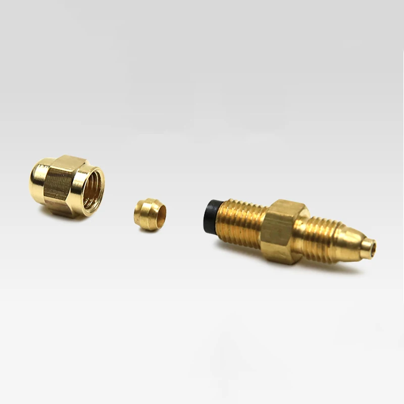 

AJB Type Brass Oil Flow Metering Unit One Way Check Valve Distributor Separator Tube Pipe Fitting For Oil Lubrication System