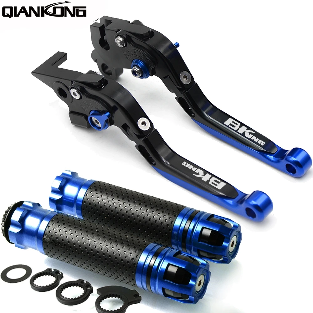 

Ручка тормоза мотоцикла CNC регулируемый тормозной рычаг сцепления Рукоятка для Suzuki B-King ABS 2008 2009 2010 2011 2012 B-KING логотип
