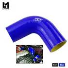 Силиконовый шланг с углом поворота 2,0 дюйма, 51 мм, 90 градусов, впускной турбо-шланг, синий и желтыйчерный и желтый SH9020