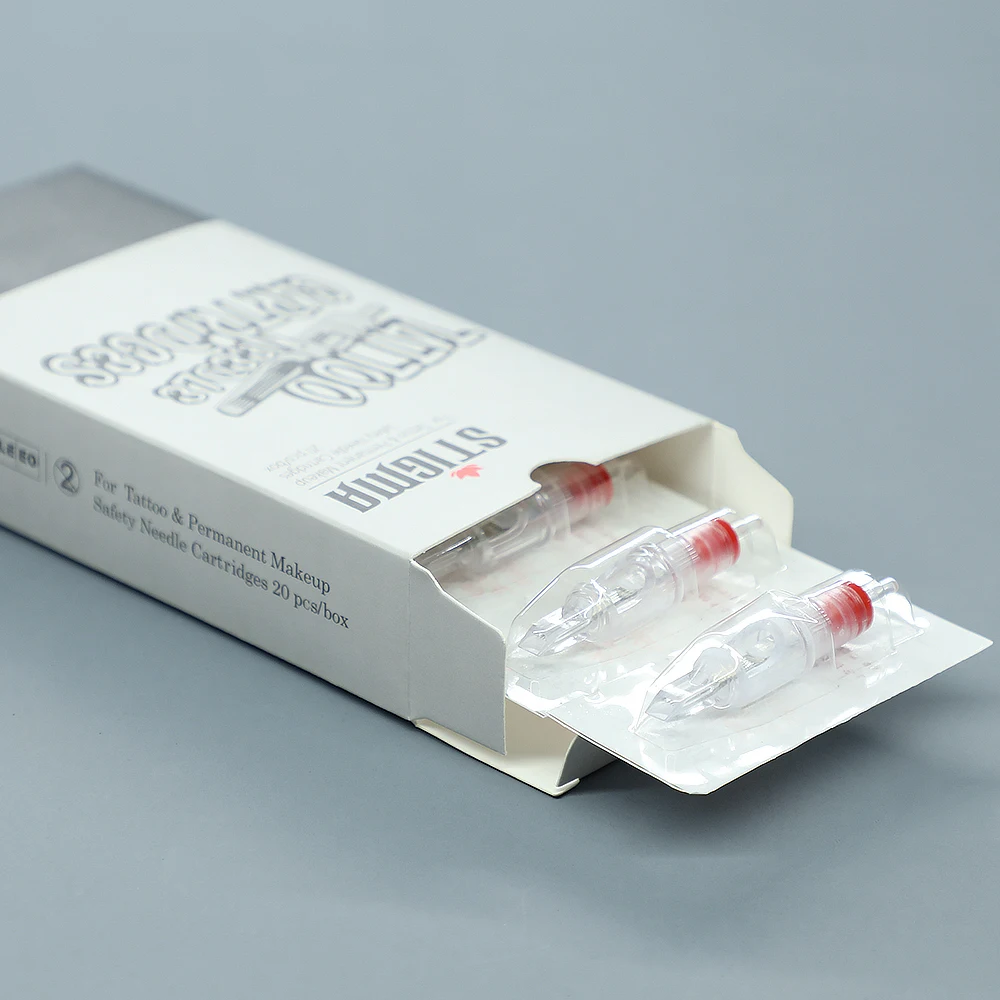 Одноразовые Силиконовые стерилизованные картриджи для татуировок Hawk 20