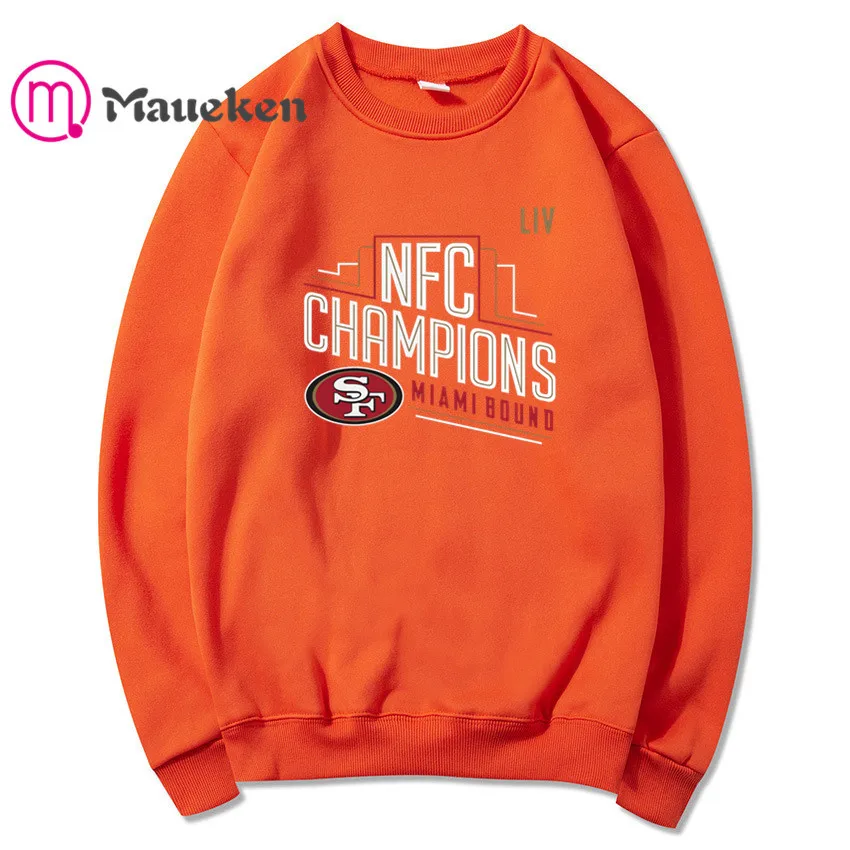 2020 зимние толстовки для мужчин wo Сан-Франсиско 2019 nfc LIV Champions худи с v-образным