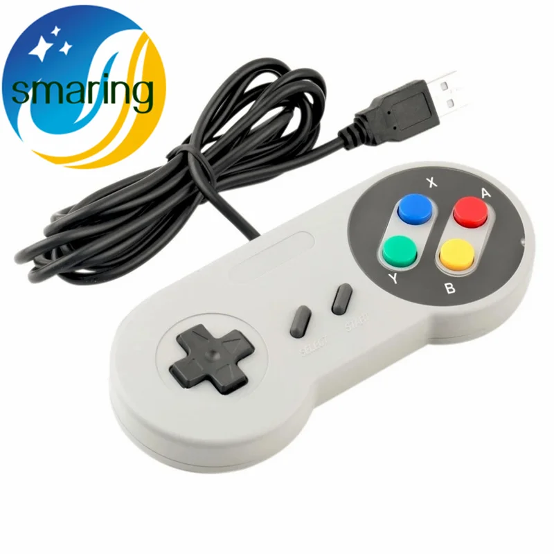 Лидер продаж! 2 шт. USB контроллер Nintendo SNES для ПК MAC|retro super|retro usb controllerretro |