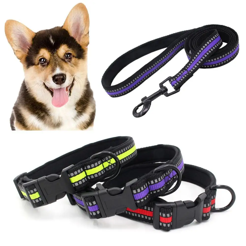 1/2 шт. Светоотражающая Пряжка для ошейника ошейник тренировочный